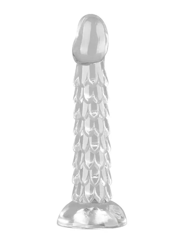 Scales Mush Transparent Dildo 23 cm Monster dildo
