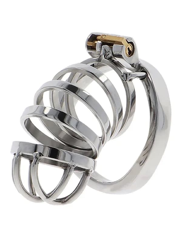 Chastity Cock Cage Metal Siveyshäkki
