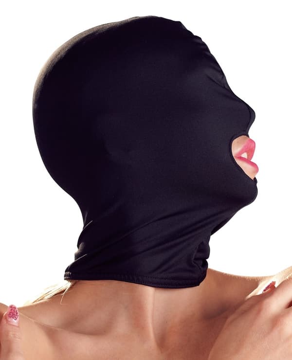 Svart mun mask