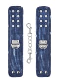 Miniatyrbillede 1 af 2: Handcuffs - Roughened Denim Style