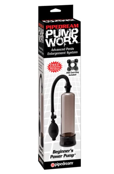 Pipedream Pump Worx Beginner's Power Pump Black Penispumpe