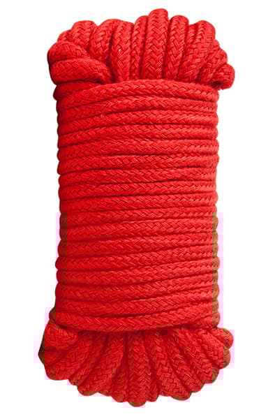 Guilty Pleasure Bondage Rope 10m Red BDSM reb