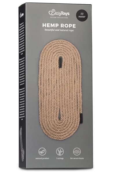 Easytoys Hemp Bondage Rope 10m Bondage Tau