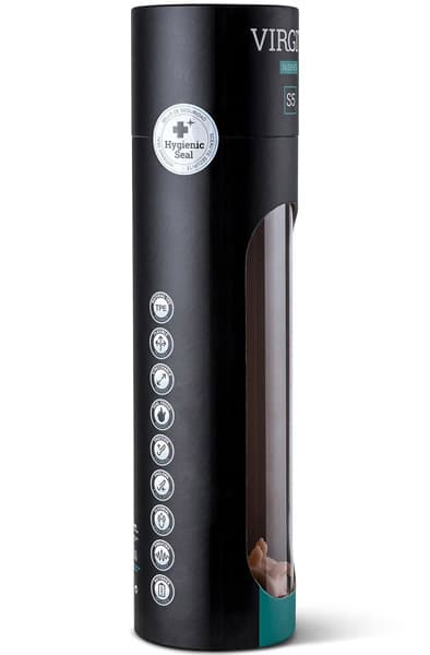 Vergite Realistic Sleeve With Vibration 19cm Penispäällys vibraattorilla