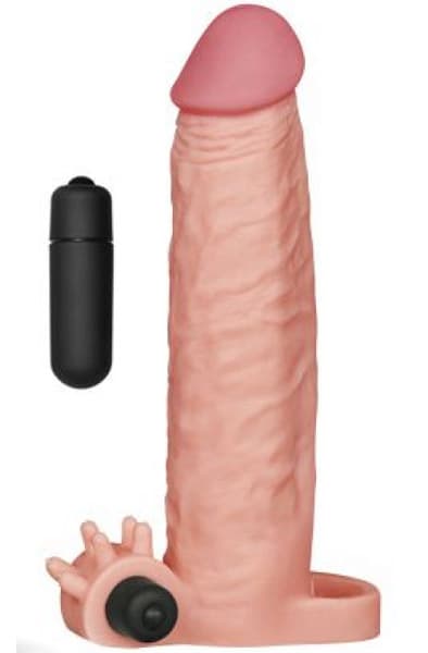 Lovetoy Pleasure Vibrating Sleeve Penisforlenger/Sleeve med vibrator