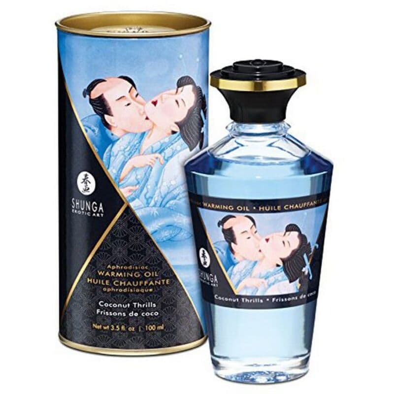 Olja med värmande verkan - kokos (100 ml) Shunga 22101