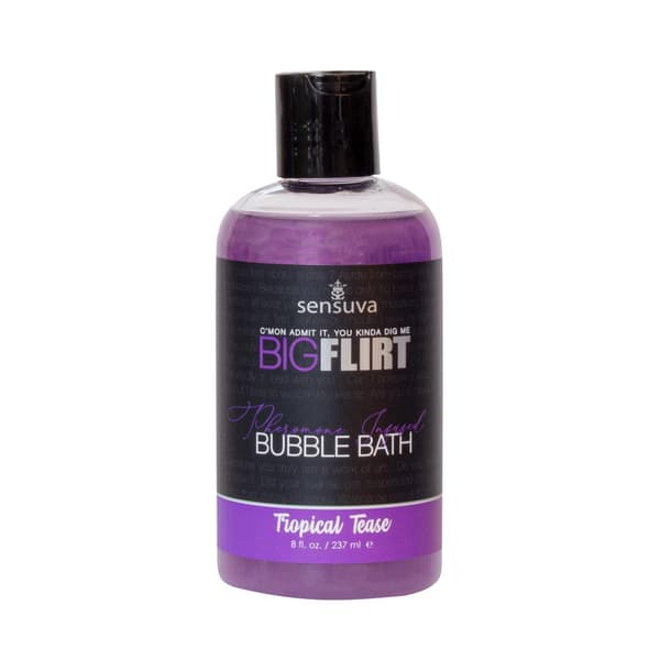 SENSUVA BIG FLIRT PHEROMONE BUBBLE BATH TROPICAL TEASE 237 ml