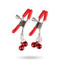 Miniatyrbilde 1 av 2: Double Bell Nipple Clamp Red