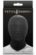 Miniatyrbilde 2 av 2: Zippered Mouth Hood Black