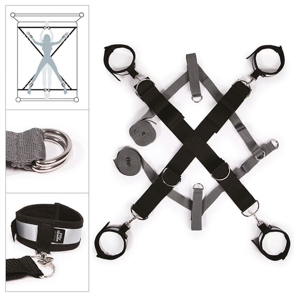 Fifty Shades of Grey - Keep Still - Bed Cross Set