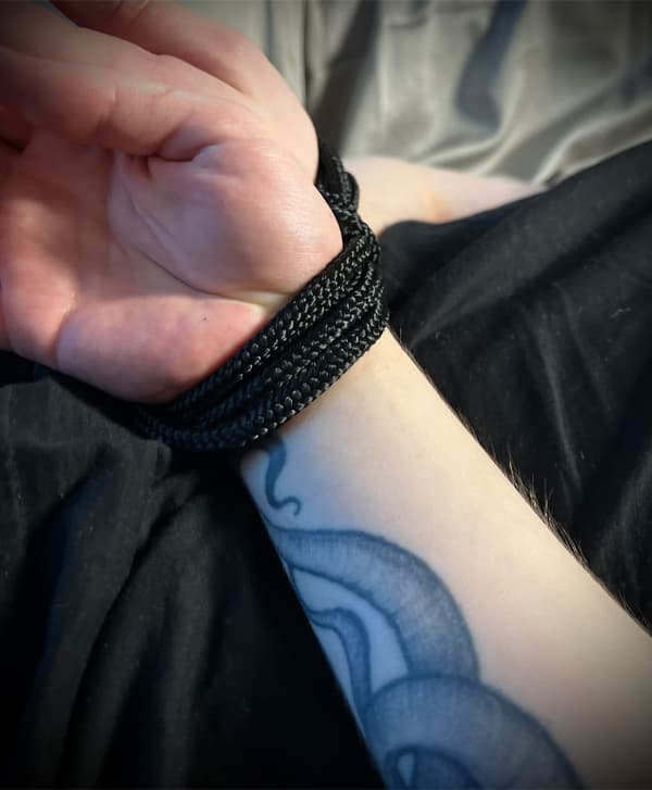 Sort Bondage Tau 10m