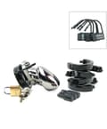 Miniatyrbilde 4 av 6: CB-X CB-6000S Chastity Cage Chrome 35 mm