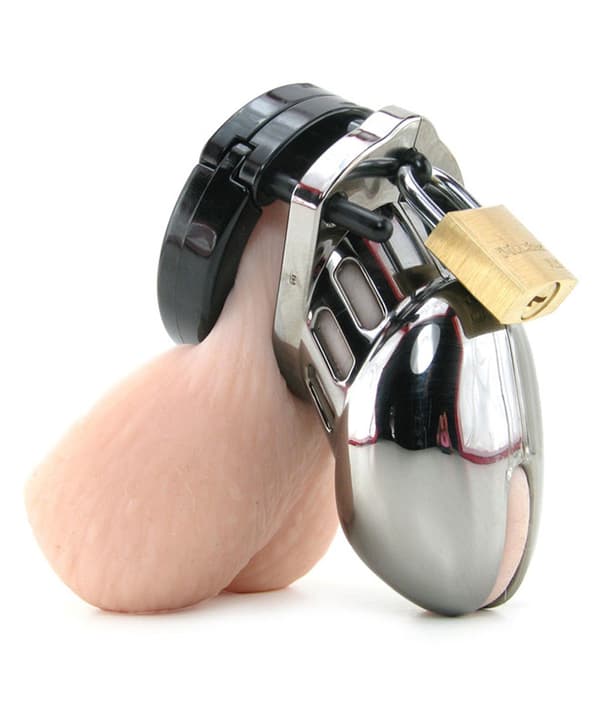 CB-X CB-6000S Chastity Cage Chrome 35 mm