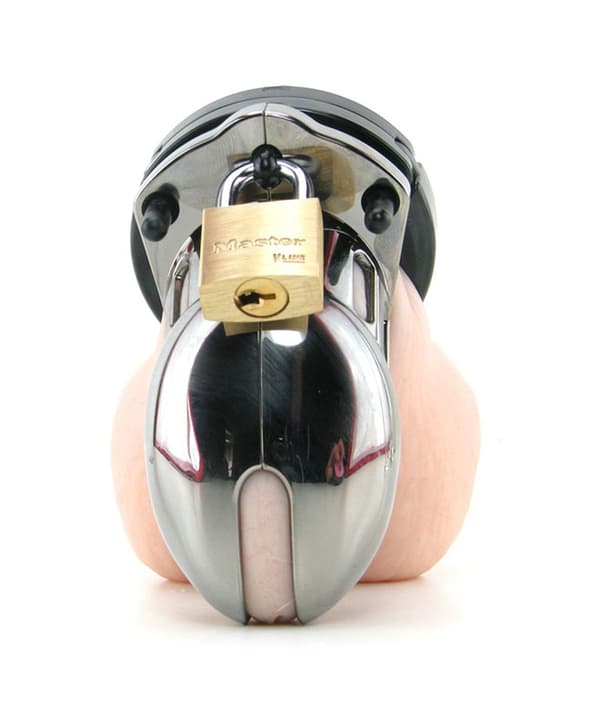 CB-X CB-6000S Chastity Cage Chrome 35 mm
