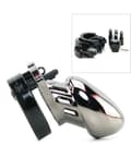 Miniatyrbilde 2 av 6: CB-X CB-6000S Chastity Cage Chrome 35 mm