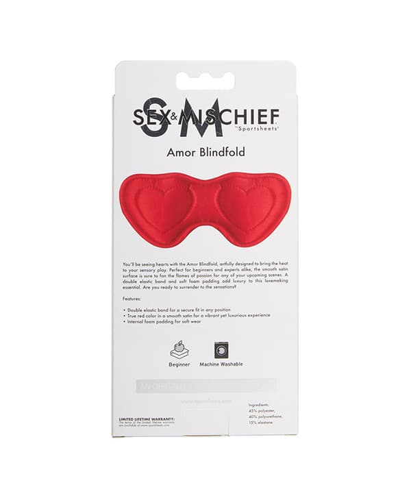 Sportsheets - Sex & Mischief Amor Blindfold