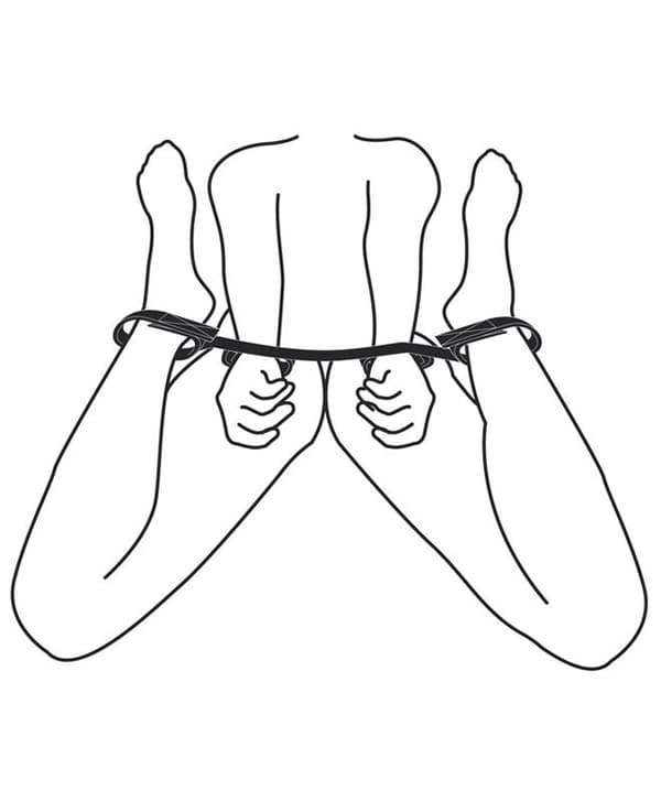 EasyToys - Bondagebar for Håndledd og Ankler