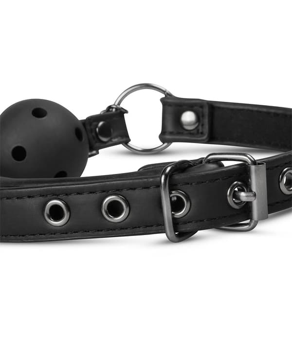 Ball Gag m/brystklemmer