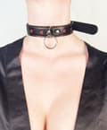 Miniatyrbilde 2 av 2: Shiver Choker + Lead Mini Hearts