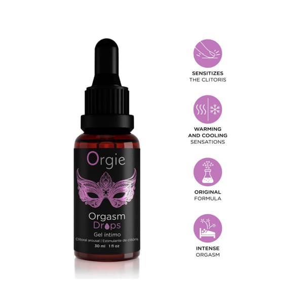 Stimulerande gel Orgie Orgasm Drops 30 ml