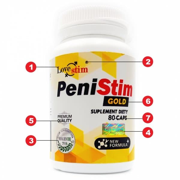 Kosttillskott PeniStim Gold 80 kapslar