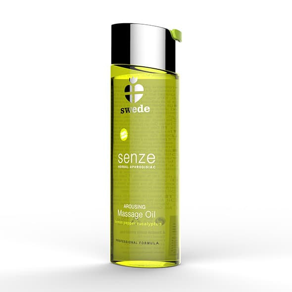 Svenske Senze Massageolie Citron Peber Eucalyptus 75 ml