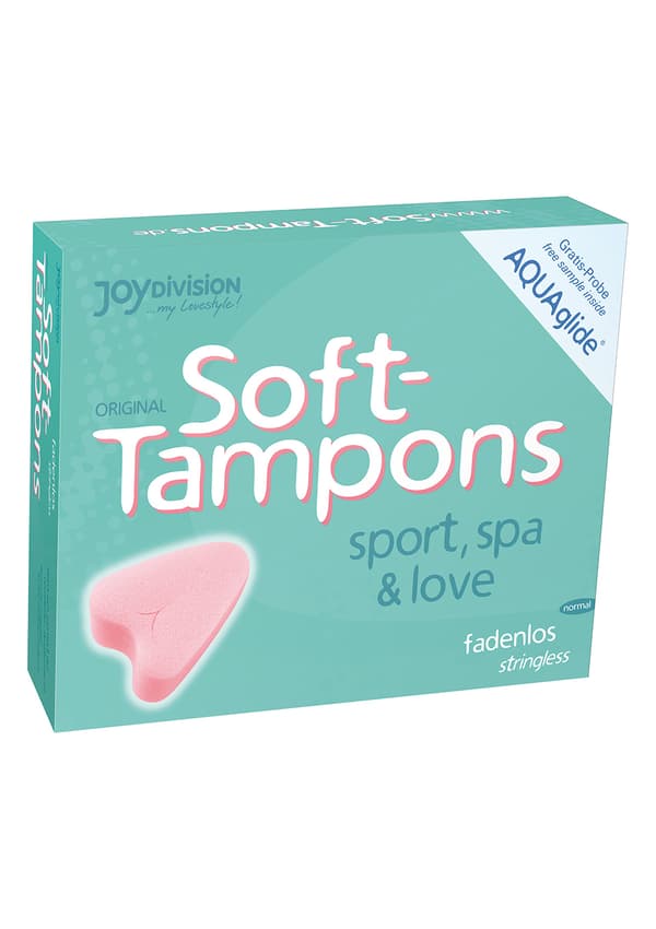 Bløde Tamponer normale, æske med 50 stk