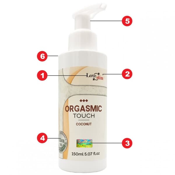 ORGASMIC TOUCH KOOKOSöljy 150 ml