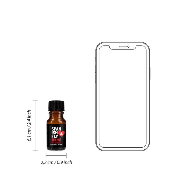 Spansk fluga Red Hot 10 ml