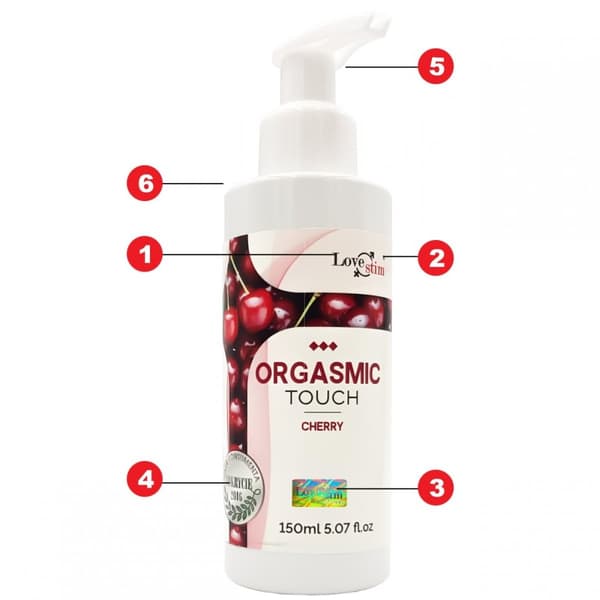 ORGASMIC TOUCH CHERRY olie 150 ML