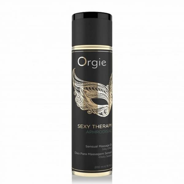 Orgie Sexig terapi Sensuell massageolja Fruktig blommig afrodisiakum 200 ml