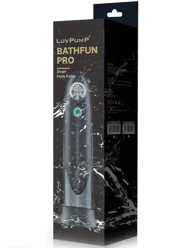 BathFun Pro Dual-Use Water & Air Massager Automaattinen penispumppu