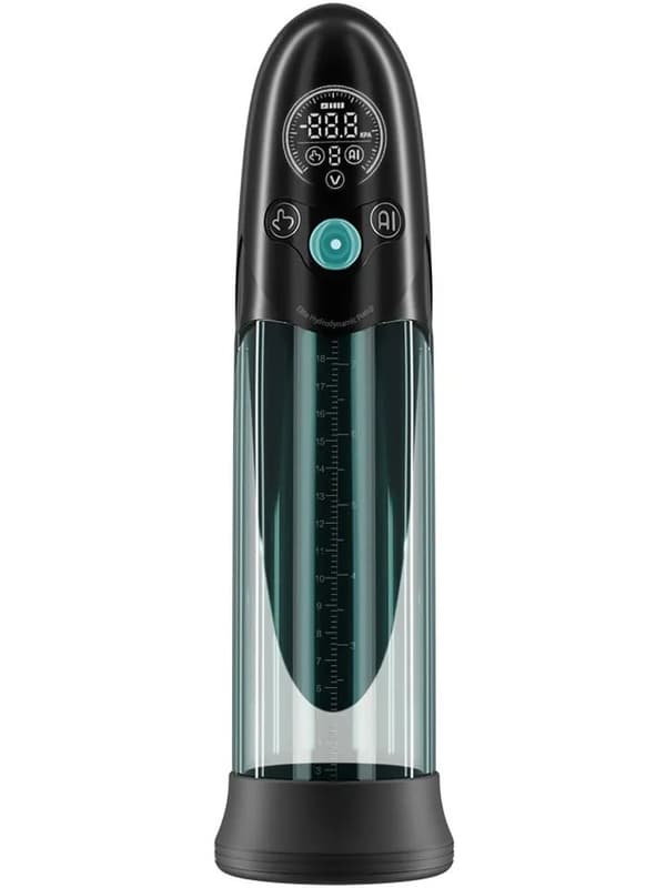 BathFun Pro Dual-Use Water & Air Massager Automatisk penispumpe
