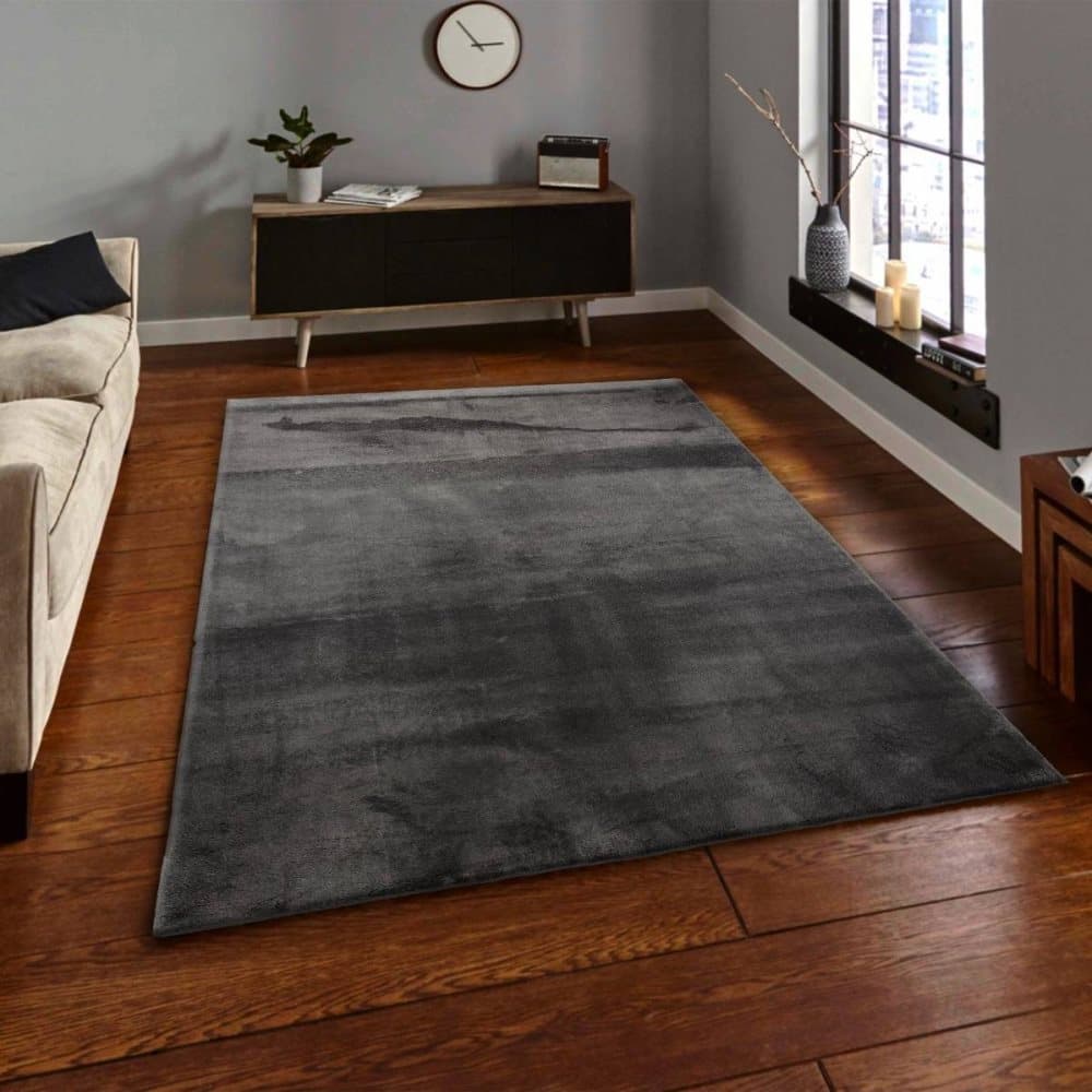 Share Antracit Tvättbar Matta