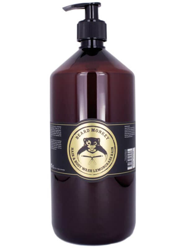 Beard Monkey Hair & Body Shampoo Lemongrass (1000ml)