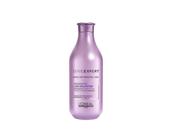 L’Oréal Paris Serie Expert Liss Unlimited, Naisten, Ammatillinen, Shampoo, Kurittomat hiukset, Musta, Vaalea, Ruskea, Kastanja, Punainen, 300 ml