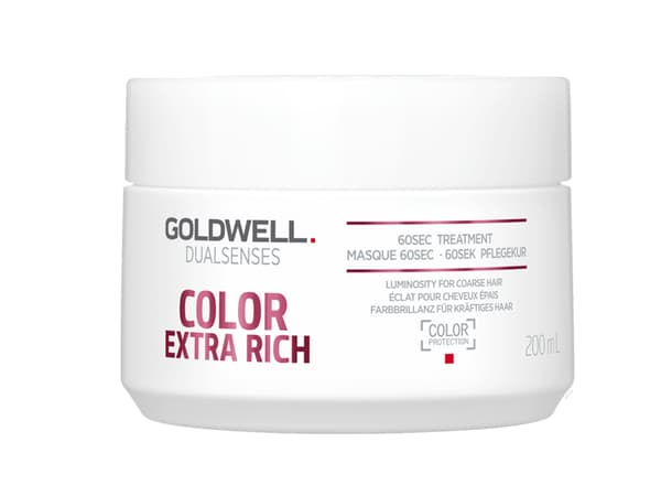 Goldwell Dualsenses Color Extra Rich 60Sec hiustenhoito, värjätyt hiukset, 200ml
