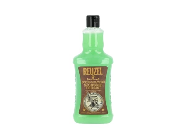 Reuzel Scrub Shampoo, Män, Icke-professionell, Schampo, Alla hår, Alla färger, 1000 ml