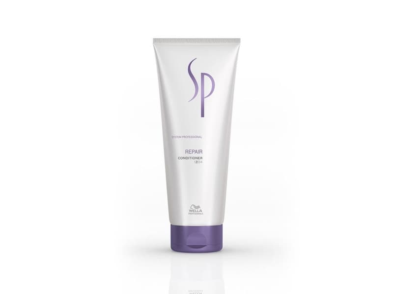 Wella SP Repair, Kvinder, 200 ml, Professionel hårbalsam, Beskadiget hår, Sort, Blond, Brun, Kastanje, Rød, Plejende, Ernæring, Reparation, Styrkende