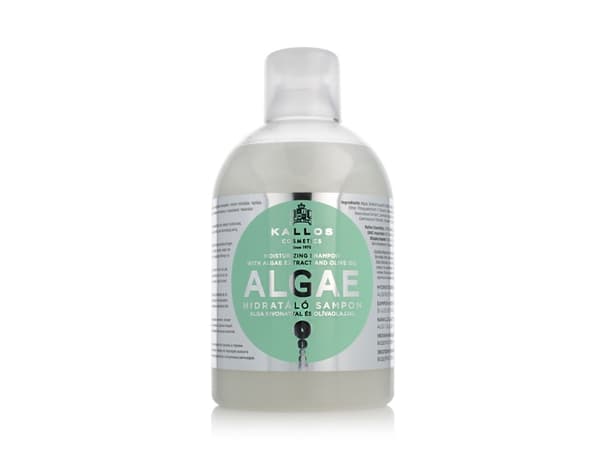 Kallos Algae Moisturizing Shampoo, Shampo, Beskadiget hår, 1000 ml