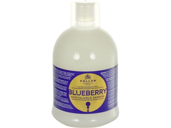 Kallos Hair Shampoo With Blueberry Extract And Avocado Oil 1000 ml
