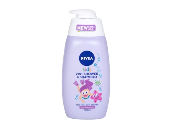 Nivea Kids 3v1 Shower & Shampoo & Conditioner Girl 500 ml