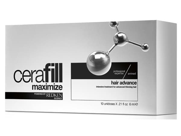 Redken Cerafill Maximize hårkur, Tynt hår, 10x6ml