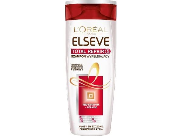 L'Oreal Paris Elseve Total Repair Shampoo vaurioituneille hiuksille 400 ml