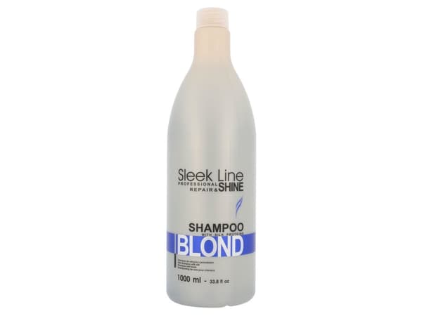 STAPIZ_Sleek Line Blond Shampoo shampoo for blondt hår med en platina nyanse 1000ml