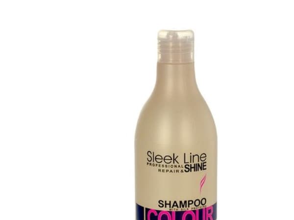 Stapiz Sleek Line Color Shampoo Shampoo med silke for farget hår 300ml