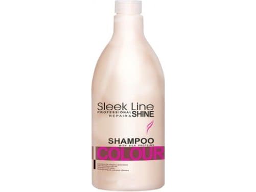 Stapiz Sleek Line Color Shampoo Shampoo med silke for farget hår 300ml