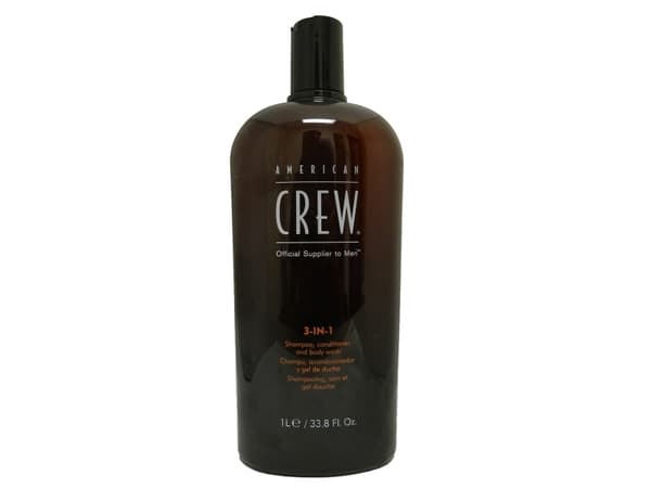 AMERICAN CREW_Official Supplier To Men 3-In-1 Shampoo conditioner and body wash shampoo conditioner and bath gel for men 1000ml