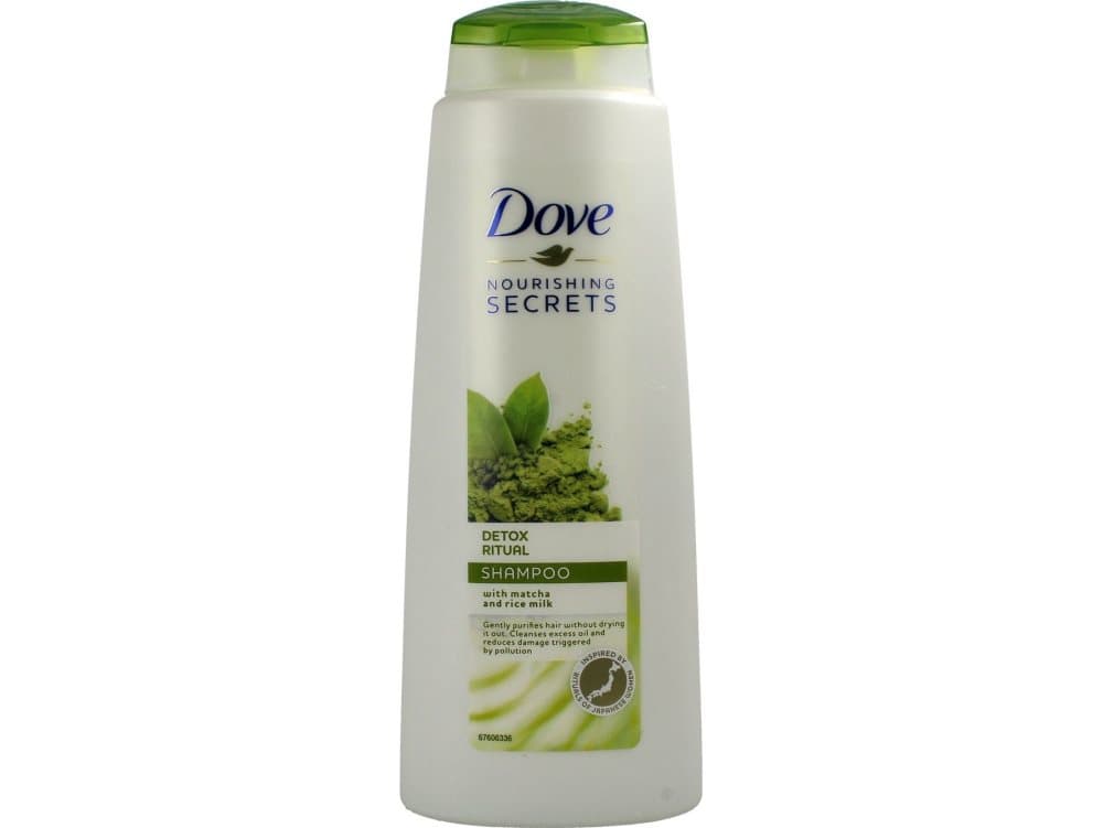 Dove Nourishing Secrets Detox Ritual Shampoo Matcha & Rice Milk 400ml