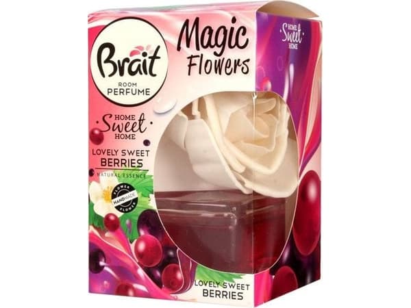 DRAMERS Brait Magic Flower koristeellinen ilmanraikastin Lovely Sweet Berries 75ml